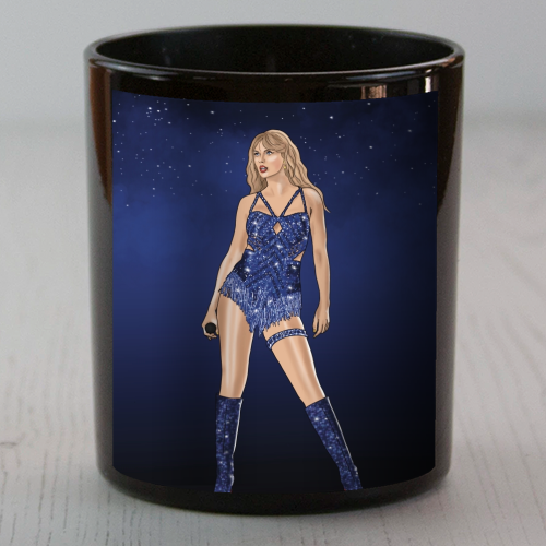 Midnights Era Print - scented candle by Drawings by Firefly