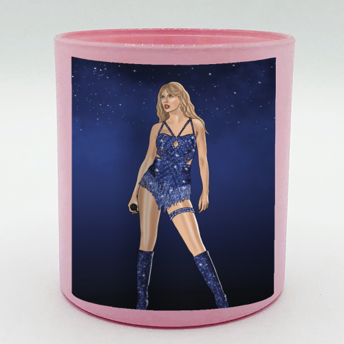 Midnights Era Print - scented candle by Drawings by Firefly