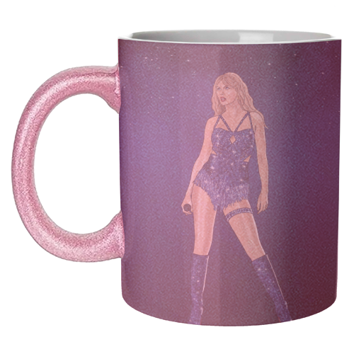 Midnights Era Print - unique mug by Drawings by Firefly