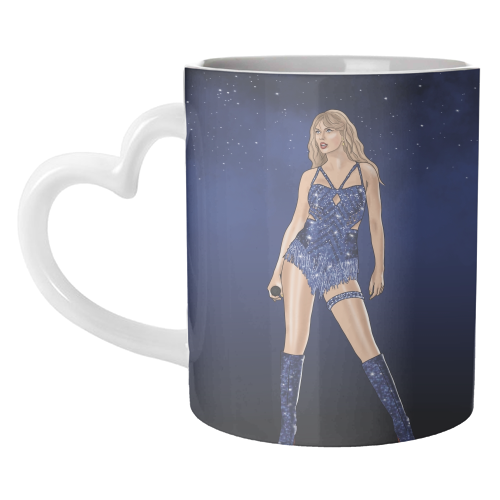 Midnights Era Print - unique mug by Drawings by Firefly