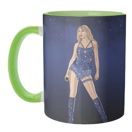 Midnights Era Print - unique mug by Drawings by Firefly