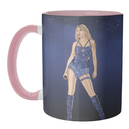 Midnights Era Print - unique mug by Drawings by Firefly