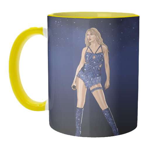 Midnights Era Print - unique mug by Drawings by Firefly