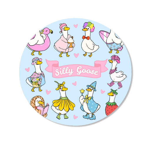 Silly Goose Outfits - Magnet by Lilly Rose