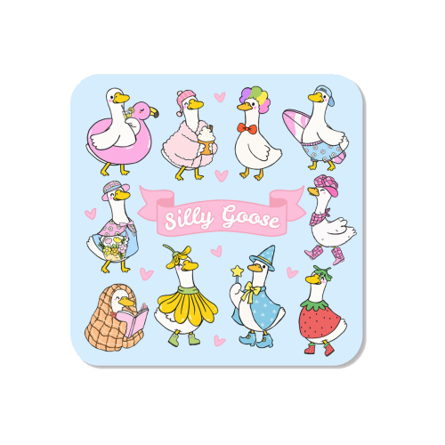 Silly Goose Outfits - Magnet by Lilly Rose