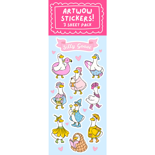 Silly Goose Outfits - Sticker Pack by Lilly Rose