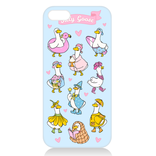 Silly Goose Outfits - unique phone case by Lilly Rose