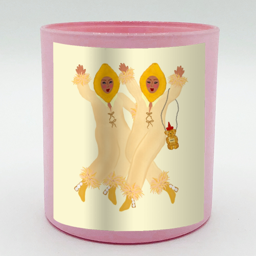 Honey And Lemon Ladies - scented candle by Steph Pryor