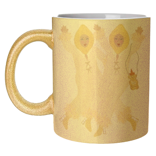 Honey And Lemon Ladies - unique mug by Steph Pryor