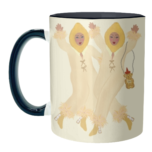 Honey And Lemon Ladies - unique mug by Steph Pryor