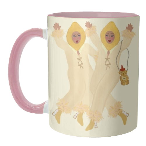 Honey And Lemon Ladies - unique mug by Steph Pryor