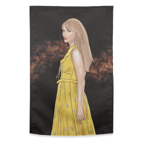 Evermore Eras Print - funny tea towel by Drawings by Firefly