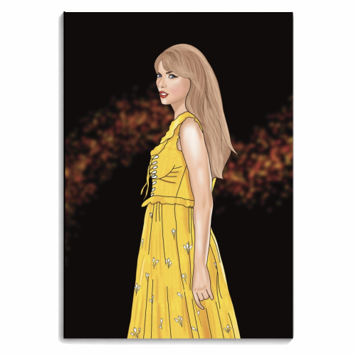 Evermore Eras Print - personalised A4, A5, A6 notebook by Drawings by Firefly