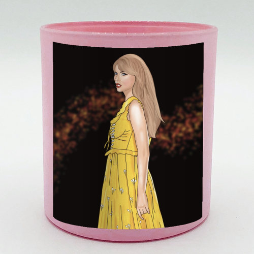 Evermore Eras Print - scented candle by Drawings by Firefly