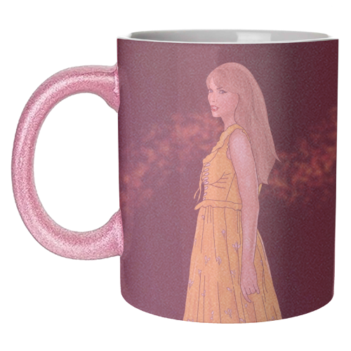 Evermore Eras Print - unique mug by Drawings by Firefly
