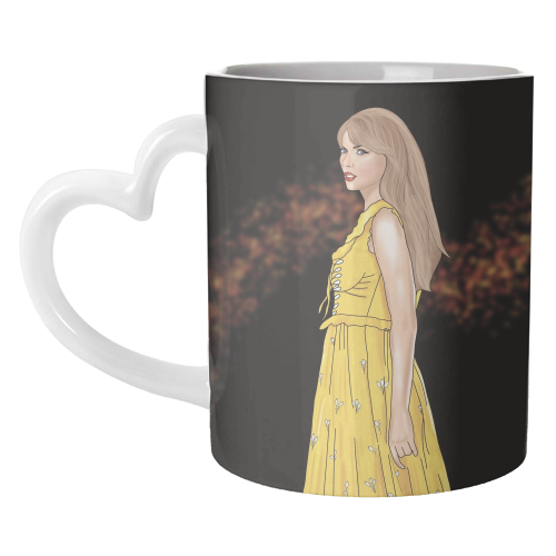 Evermore Eras Print - unique mug by Drawings by Firefly