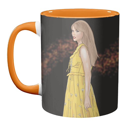 Evermore Eras Print - unique mug by Drawings by Firefly