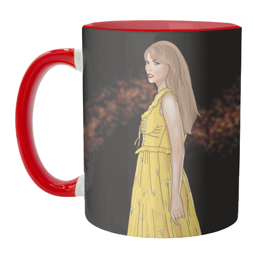 Evermore Eras Print - unique mug by Drawings by Firefly