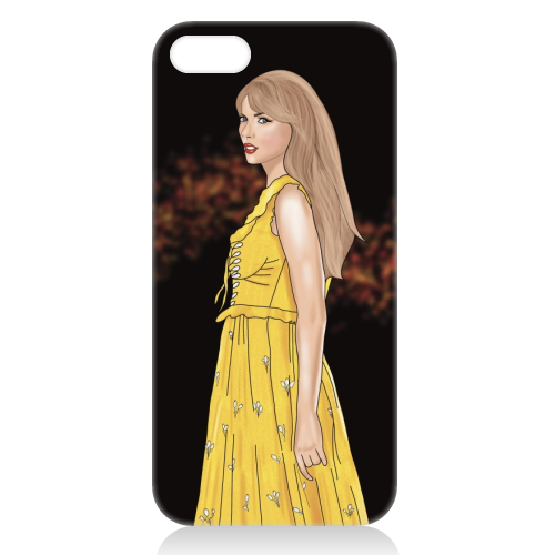 Evermore Eras Print - unique phone case by Drawings by Firefly