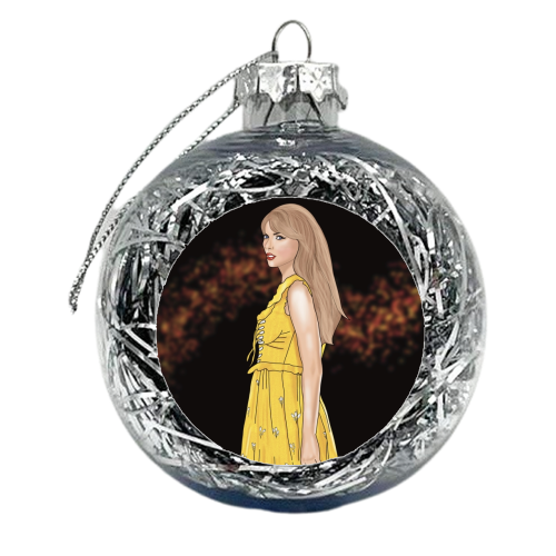 Evermore Eras Print - xmas bauble by Drawings by Firefly