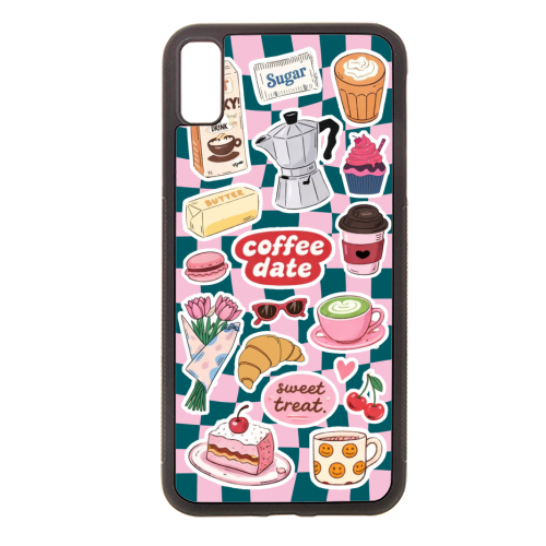Coffee Date - stylish phone case by Lilly Rose