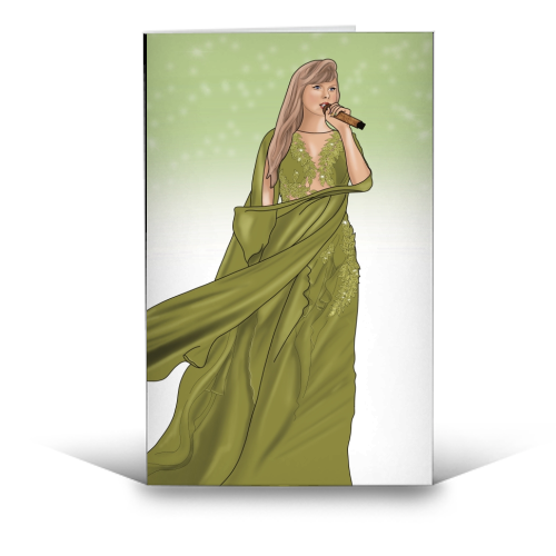 Folklore Era Print - funny greeting card by Drawings by Firefly