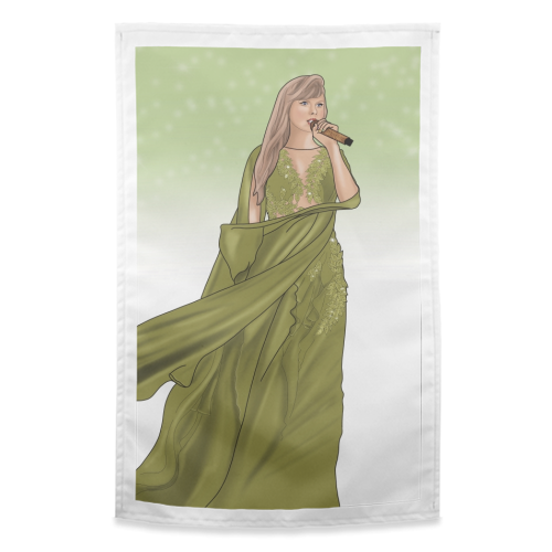 Folklore Era Print - funny tea towel by Drawings by Firefly