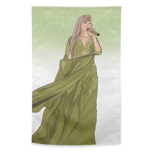 Folklore Era Print - funny tea towel by Drawings by Firefly