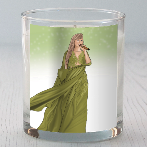 Folklore Era Print - scented candle by Drawings by Firefly