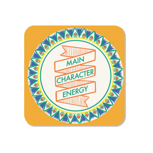 Pattern Series Main Character Energy Design - Magnet by AbiGoLucky