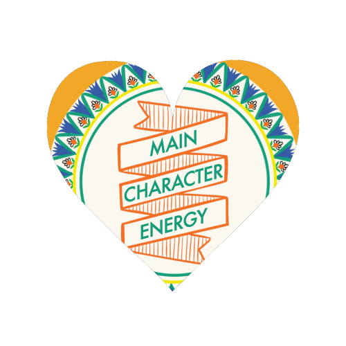 Pattern Series Main Character Energy Design - Magnet by AbiGoLucky