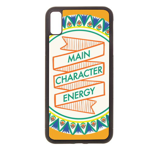 Pattern Series Main Character Energy Design - stylish phone case by AbiGoLucky
