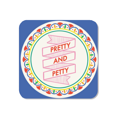 Pattern Series Pretty and Petty Design - Magnet by AbiGoLucky