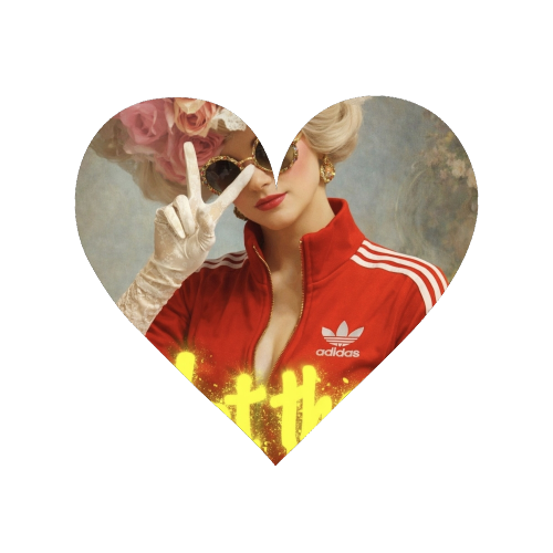 Marie Antoinette - let them - Magnet by Sammy Bird