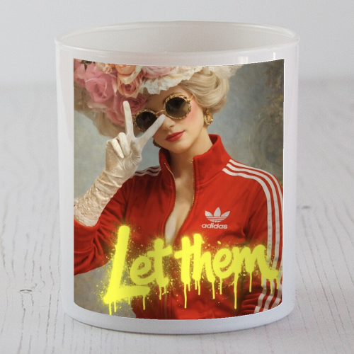 Marie Antoinette - let them - scented candle by Sammy Bird