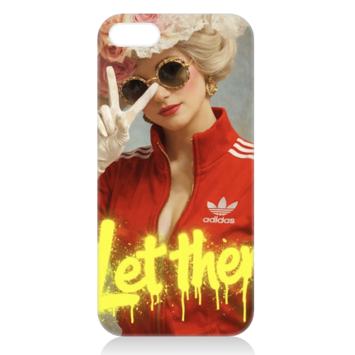 Marie Antoinette - let them - unique phone case by Sammy Bird