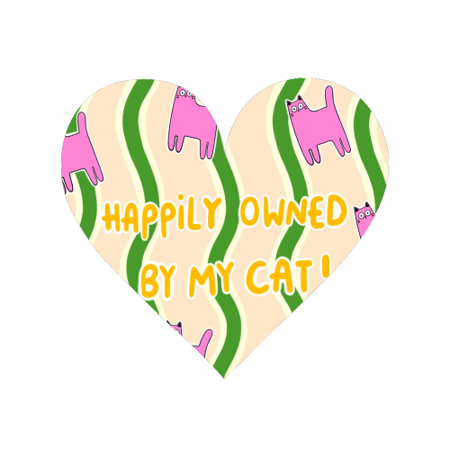 Owned By The Cat - Magnet by The Paper Tail