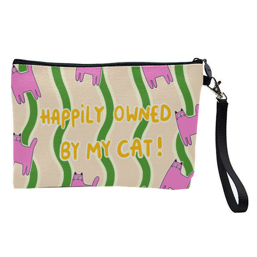 Owned By The Cat - pretty makeup bag by The Paper Tail