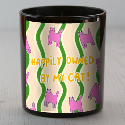 Owned By The Cat - scented candle by The Paper Tail