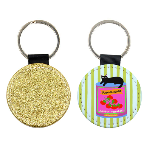 Paw-modoro - keyring by The Paper Tail