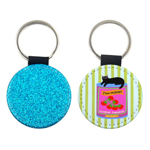 Paw-modoro - keyring by The Paper Tail