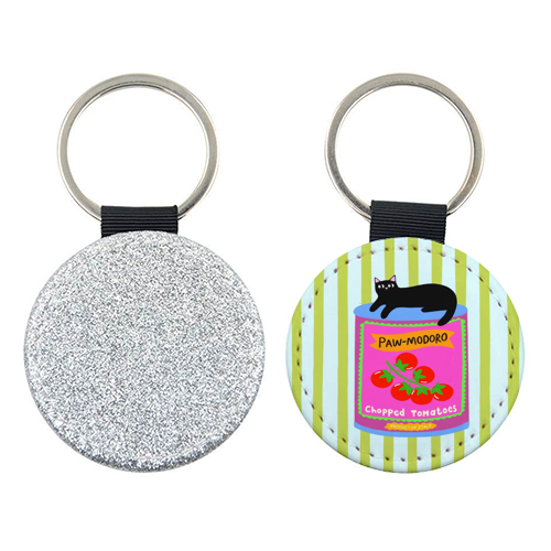 Paw-modoro - keyring by The Paper Tail