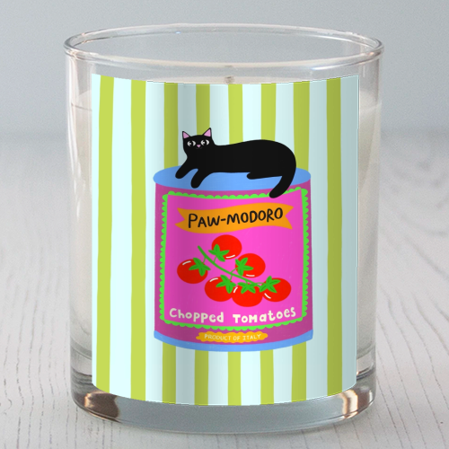 Paw-modoro - scented candle by The Paper Tail