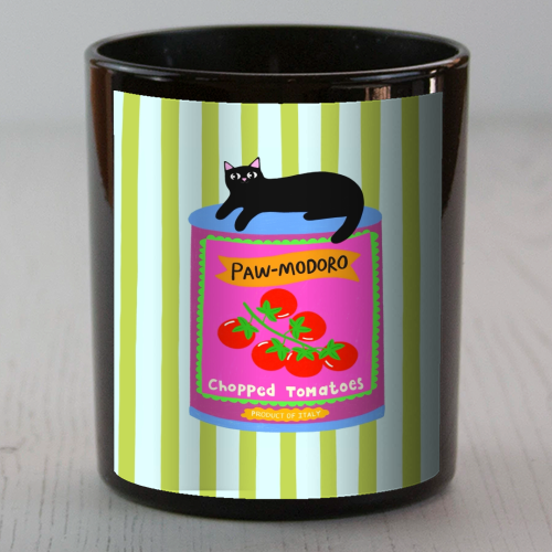 Paw-modoro - scented candle by The Paper Tail