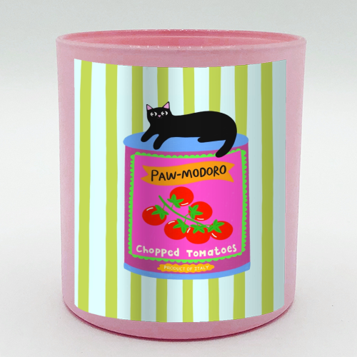 Paw-modoro - scented candle by The Paper Tail