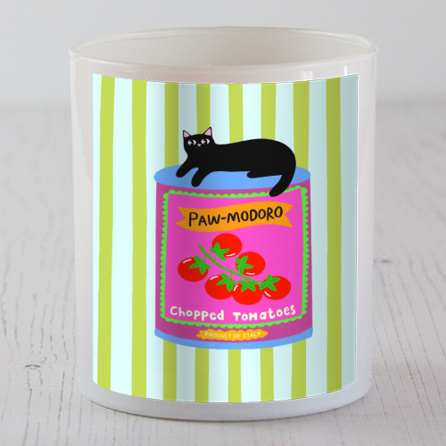 Paw-modoro - scented candle by The Paper Tail