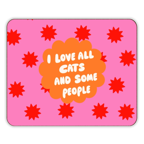 Love All Cats - designer placemat by The Paper Tail