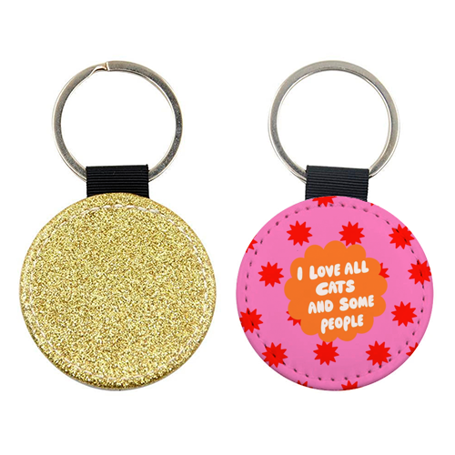 Love All Cats - keyring by The Paper Tail