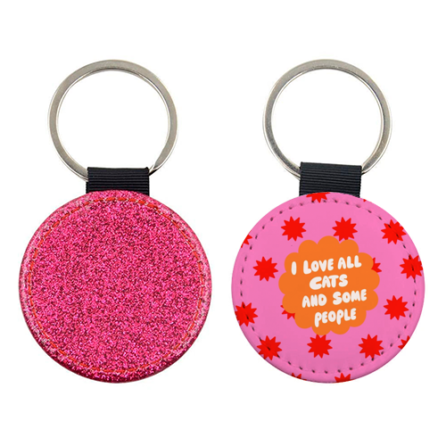 Love All Cats - keyring by The Paper Tail
