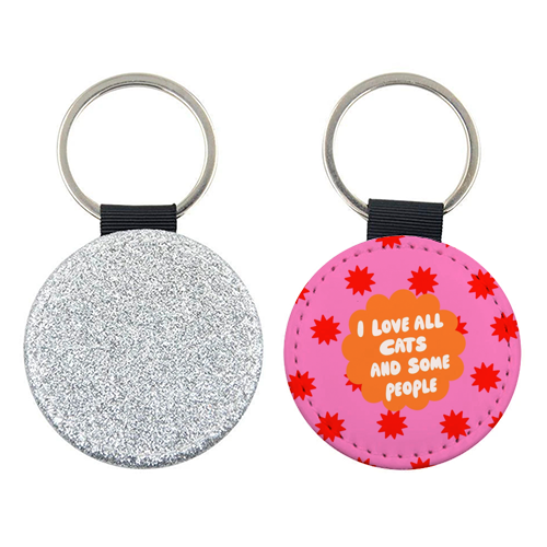 Love All Cats - keyring by The Paper Tail